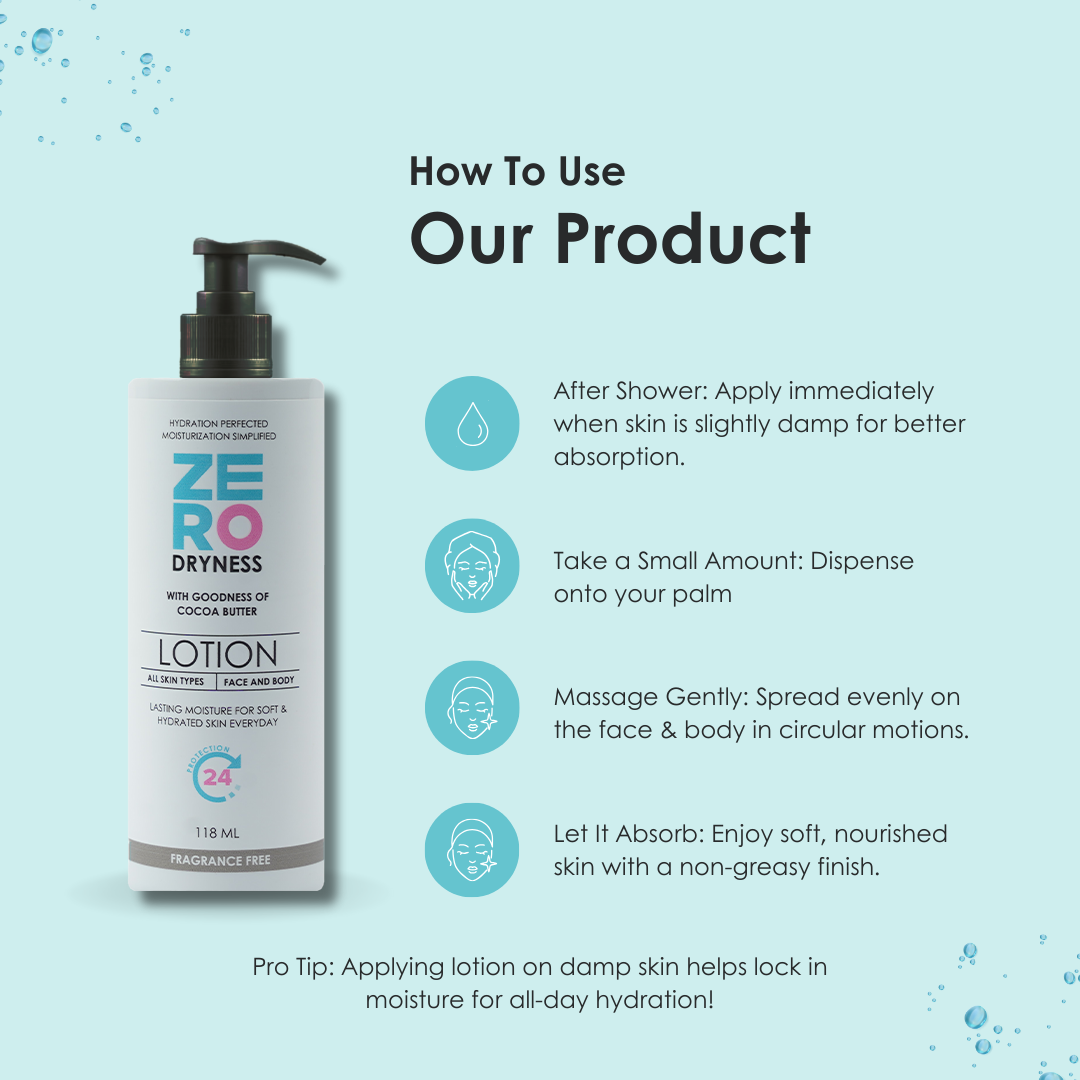 Zero Dryness Lotion - Fragrance Free 118ml