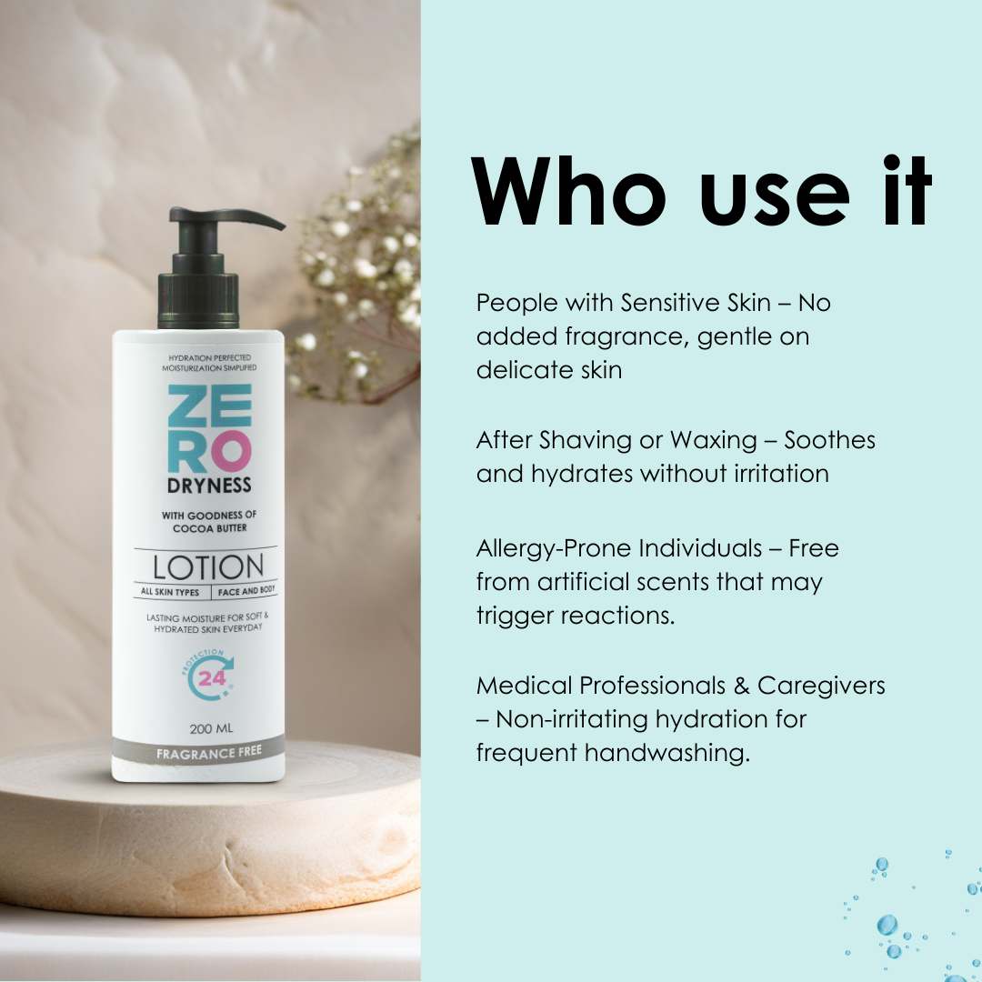 Zero Dryness Lotion - Fragrance Free 200ml