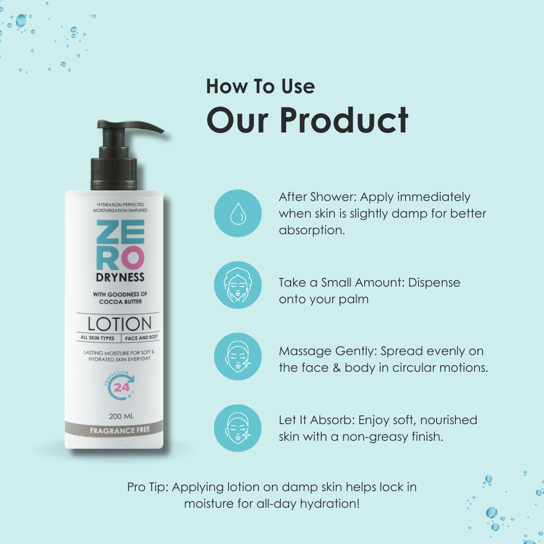 Zero Dryness Lotion - Fragrance Free 200ml
