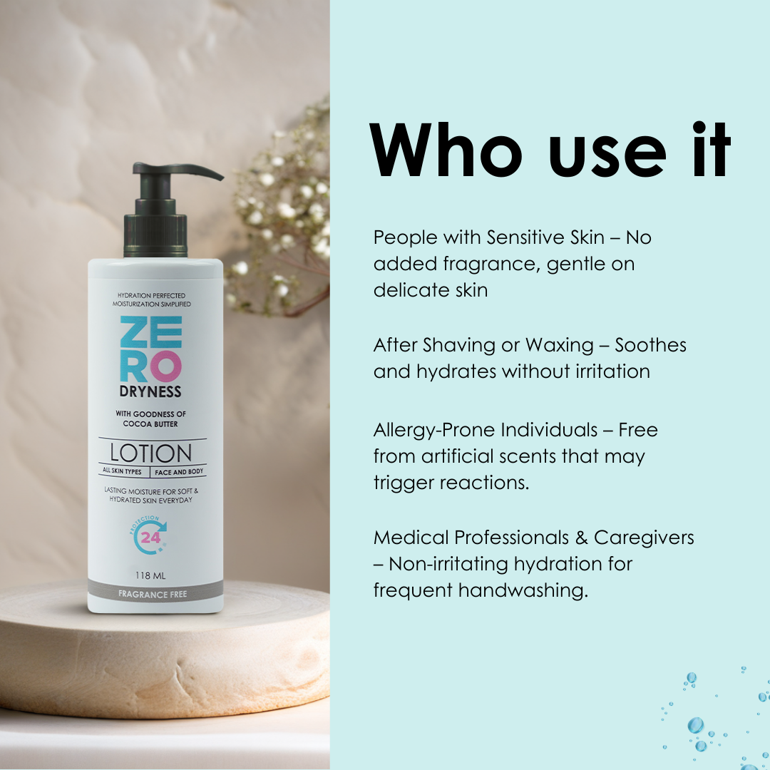 Zero Dryness Lotion - Fragrance Free 118ml