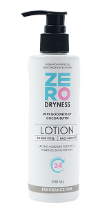 Zero dryness Lotion (Fragrance Free) – 200ml