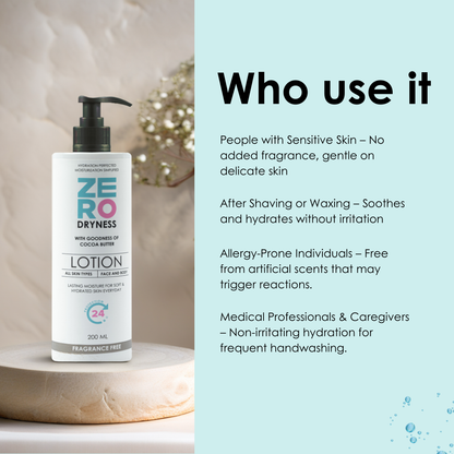 Zero Dryness Lotion - Fragrance Free 200ml